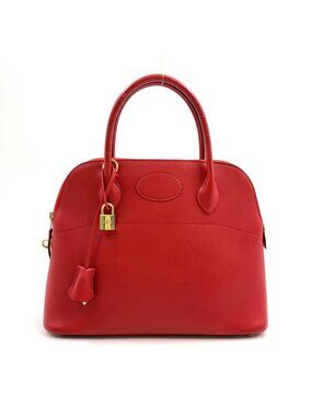 Hermes Bolide Handbag Red
